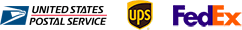 We can forward your mail via USPS, UPS and FedEx